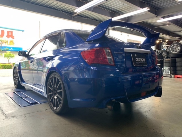 ◇SUBARU IMPREZA WRX STI [GVB] BLITZ オイルクーラーホース交換