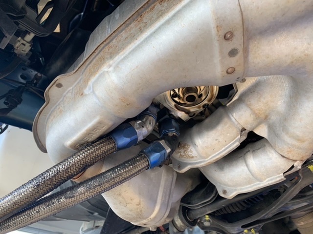 ◇SUBARU IMPREZA WRX STI [GVB] BLITZ オイルクーラーホース