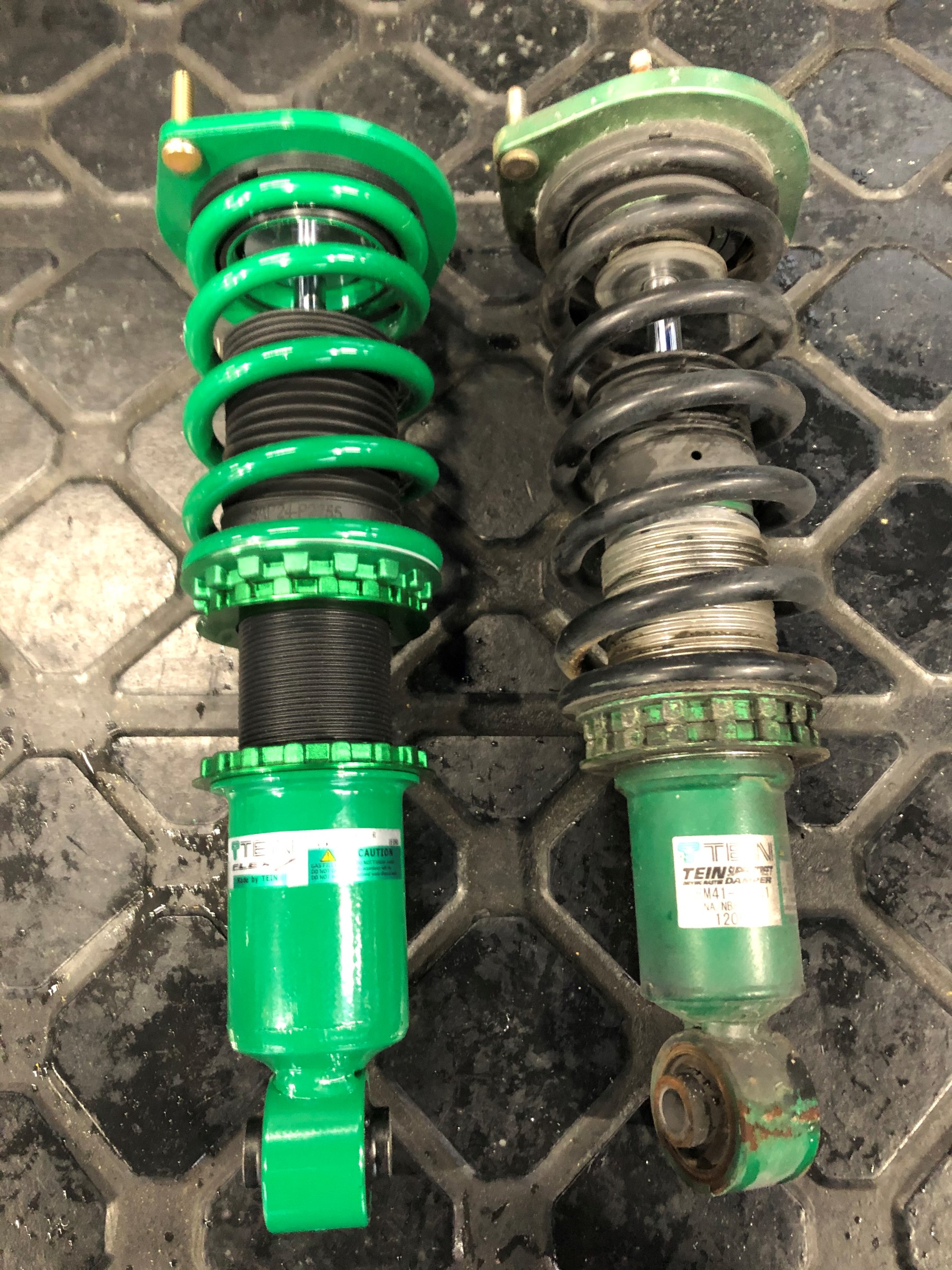 ☆ユーノス ロードスター NA8C 足回りリフレッシュ TEIN FLEX Z 