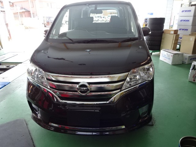 C26セレナ お手軽にローダウン！ | 日産 セレナ 足まわり