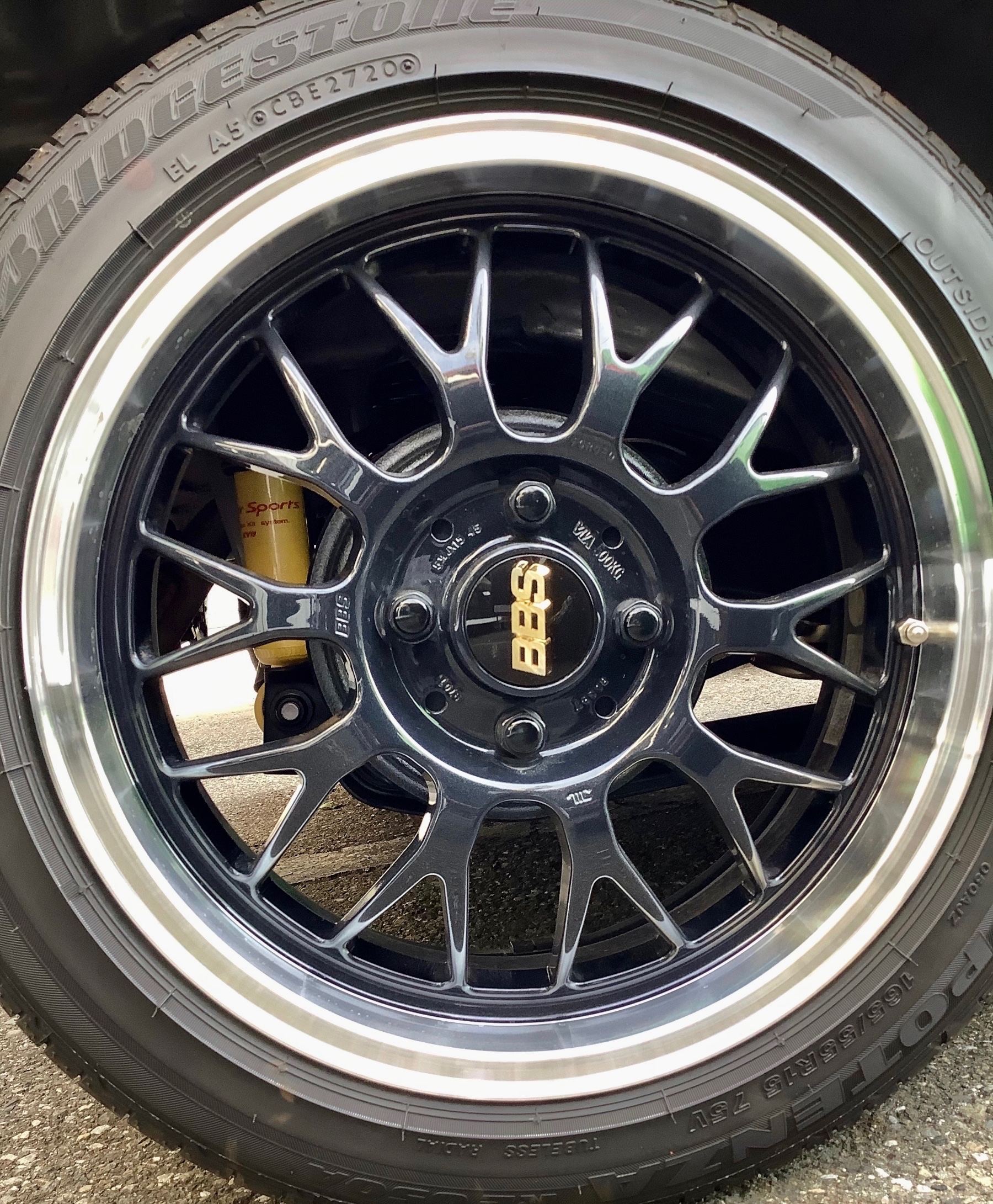 CCCエントリー】HA36Sアルトワークス✖️POTENZA RE050&BBS RG-F