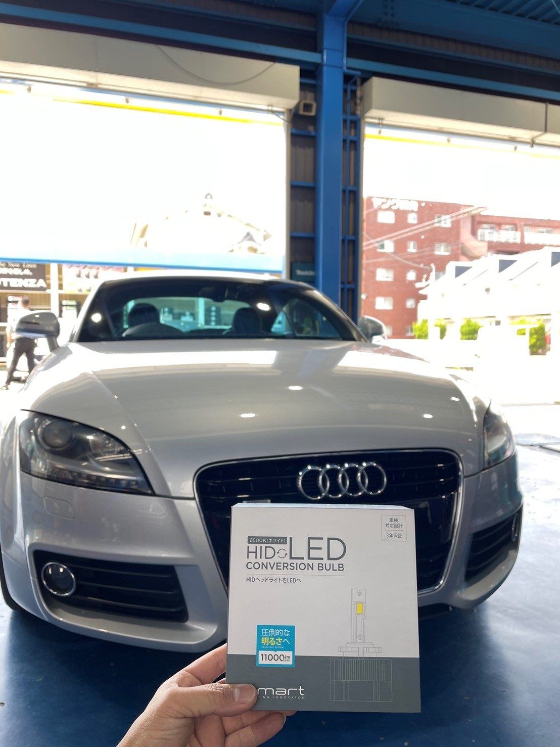 アウディ Tt Hidから話題のledに アウディ Tt Hid Led その他電装系 Hid Led その他電装系 Led取付 スタッフ日記 スタイルコクピット ズーム 車のカスタマイズにかかわるスタッフより