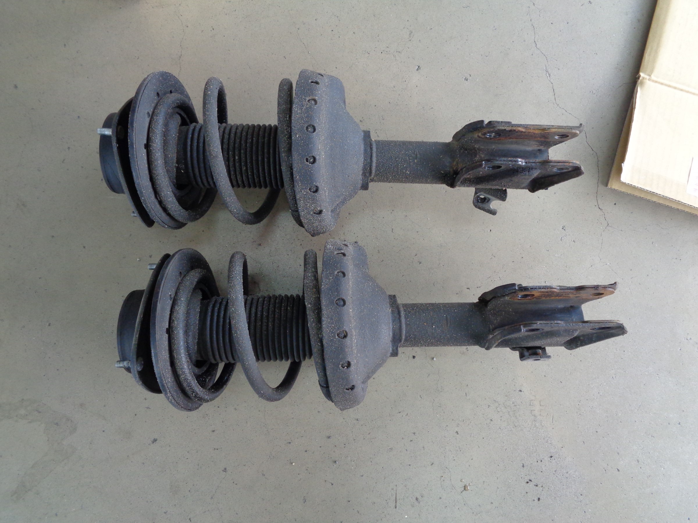 スバル インプレッサWRX STI（GRB）の足回りリフレッシュ！ | スバル