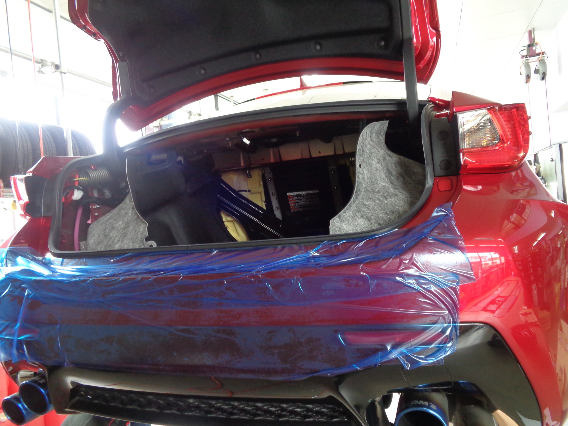 レクサス LEXUS RC Fにオーリンズさん車高調取付！ | レクサス