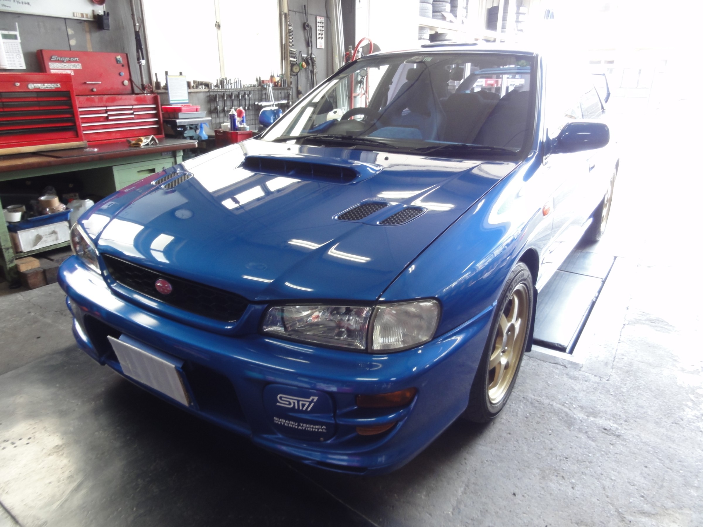 インプレッサWRX（GC8） エナペタル製当店オリジナルショック