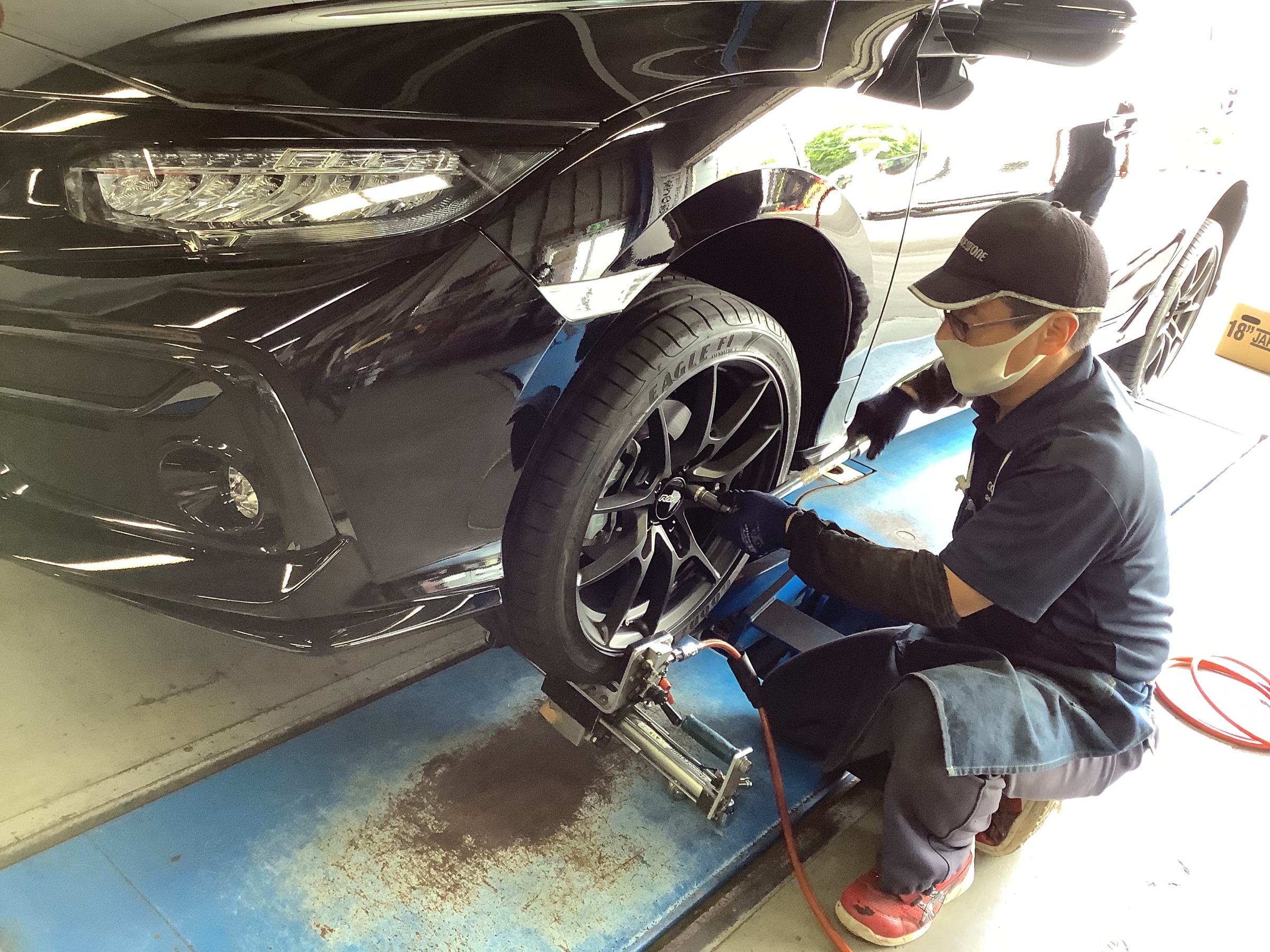 シビックハッチバック Fk7 Volk Racing G025 ホンダ シビック ホイール ホイールコーティング スタッフ日記 コクピット モリオカ 車のカスタマイズにかかわるスタッフより