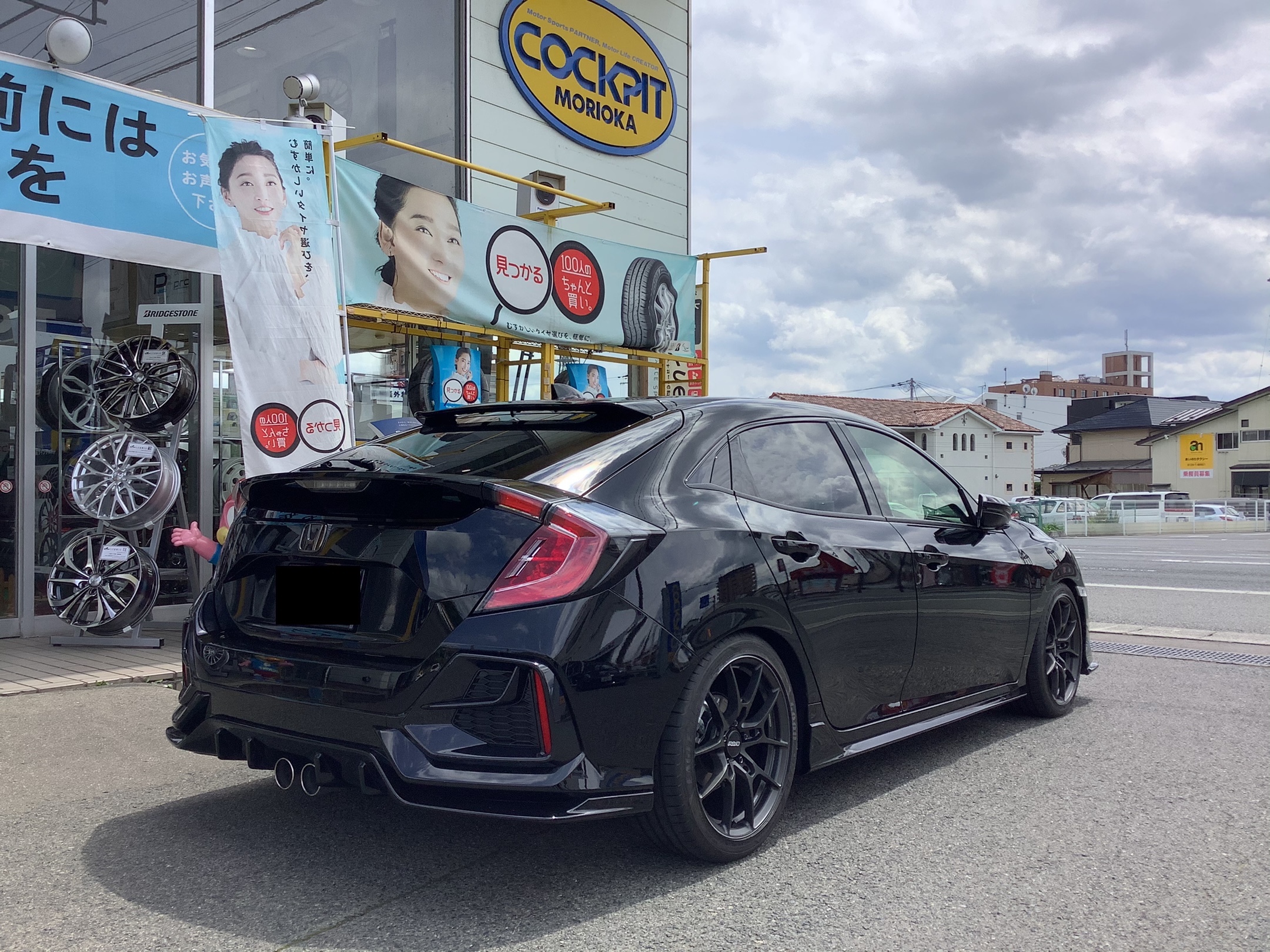 シビックハッチバック Fk7 Volk Racing G025 ホンダ シビック ホイール ホイールコーティング スタッフ日記 コクピット モリオカ 車のカスタマイズにかかわるスタッフより