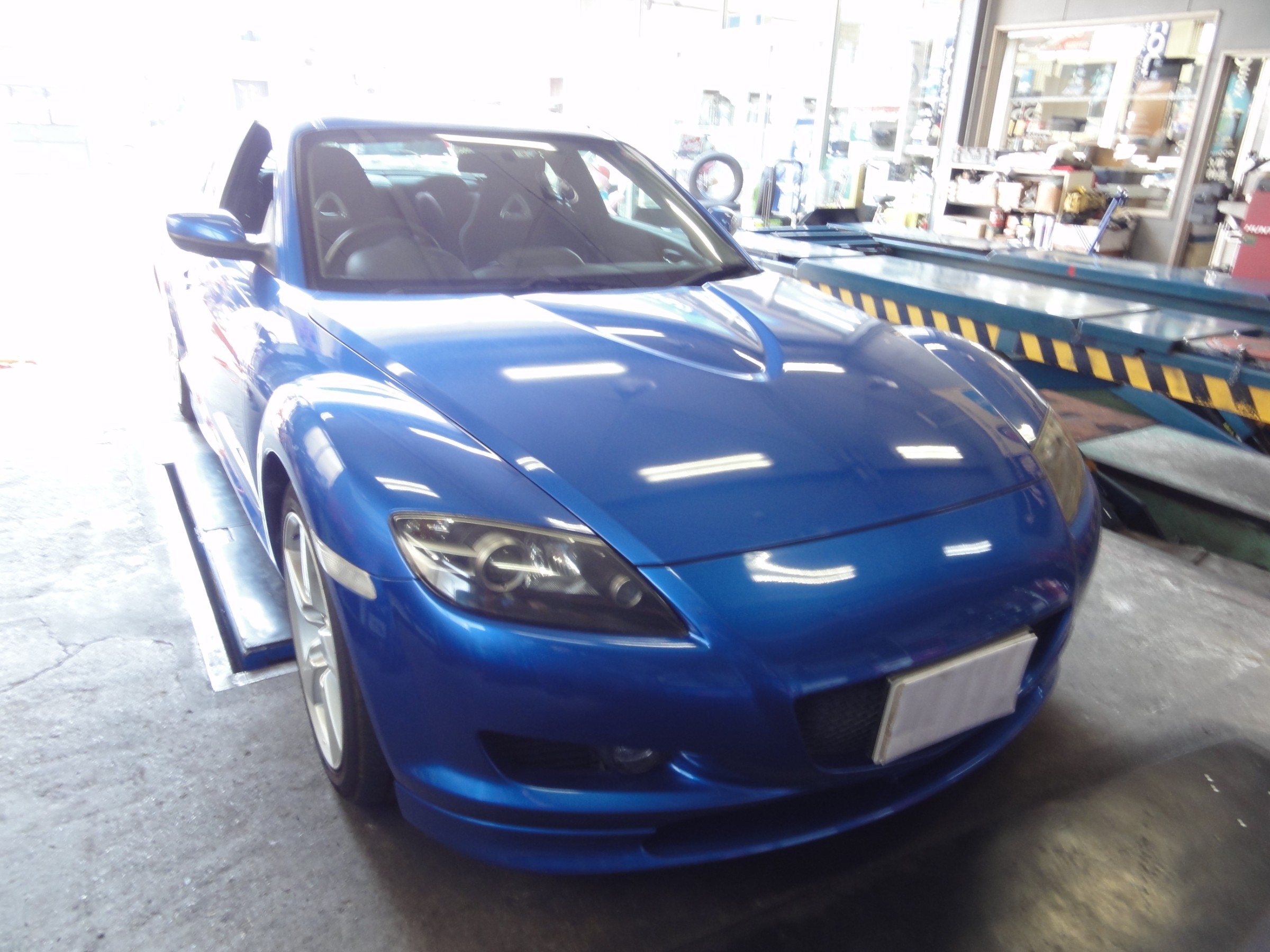 RXｰ8（SE3P）テイン製車高調「MONO RACING」＆オートエグゼ製スタビ