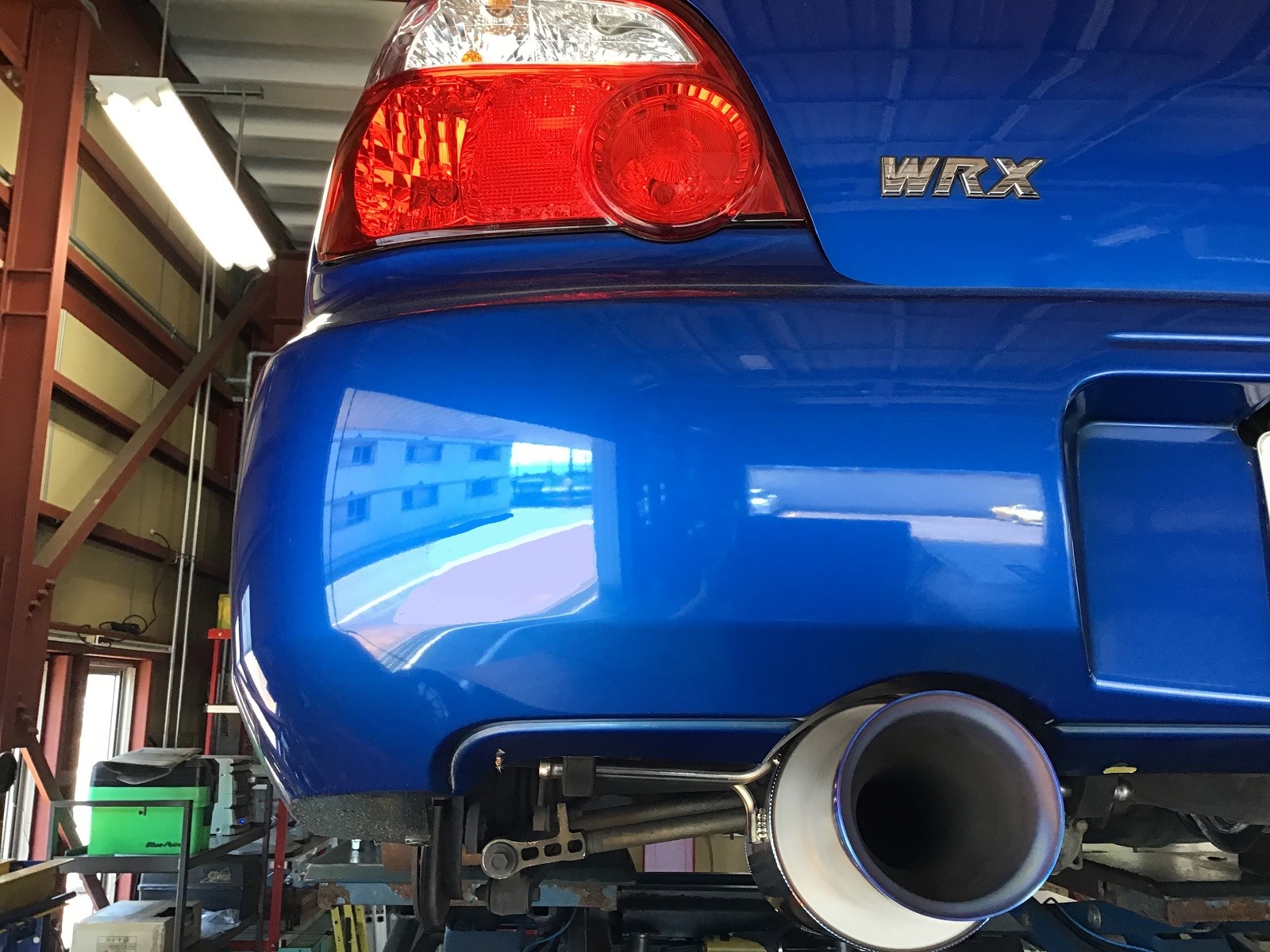 インプレッサWRX GDB マフラー交換 | スタッフ日記 | コクピットロフト