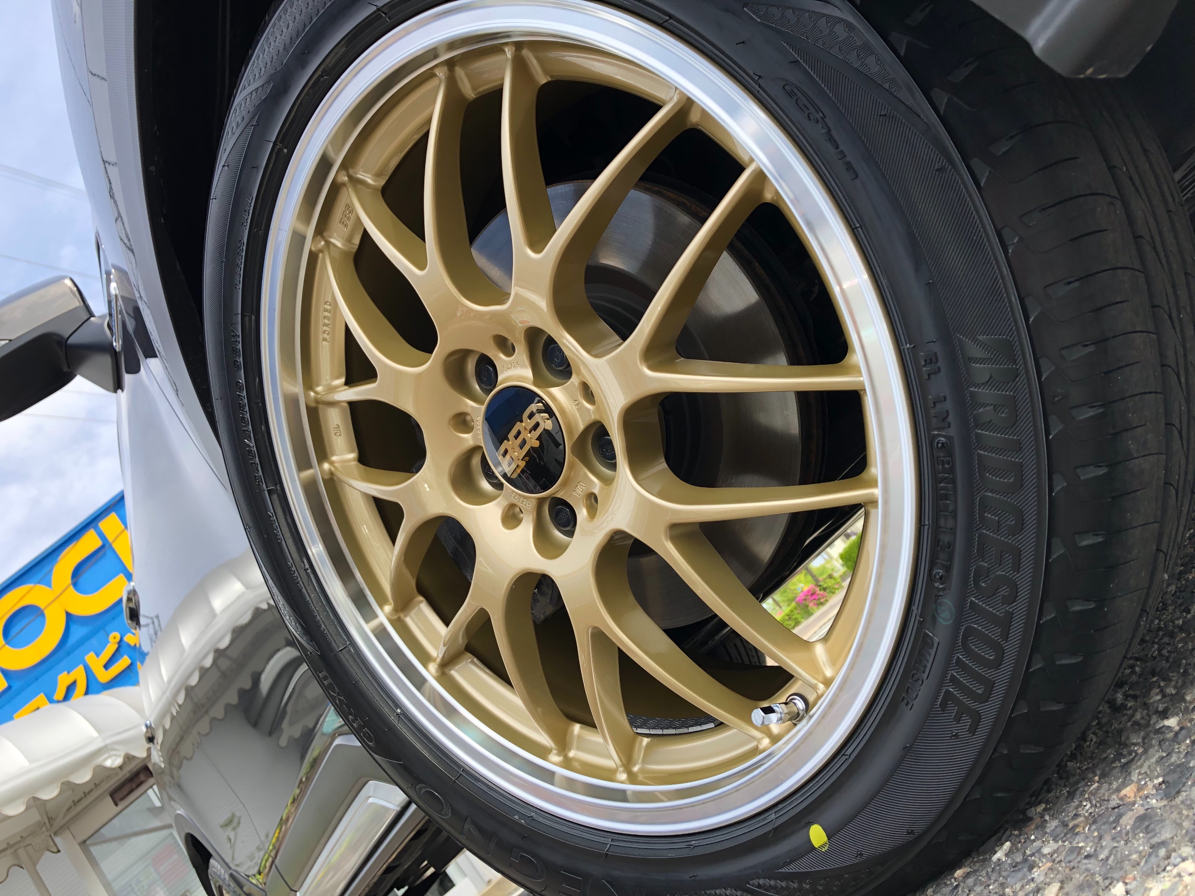 おしゃれ 225/55R17 REGNO GR-XⅡ BBS RG381 鍛造ホイール | www