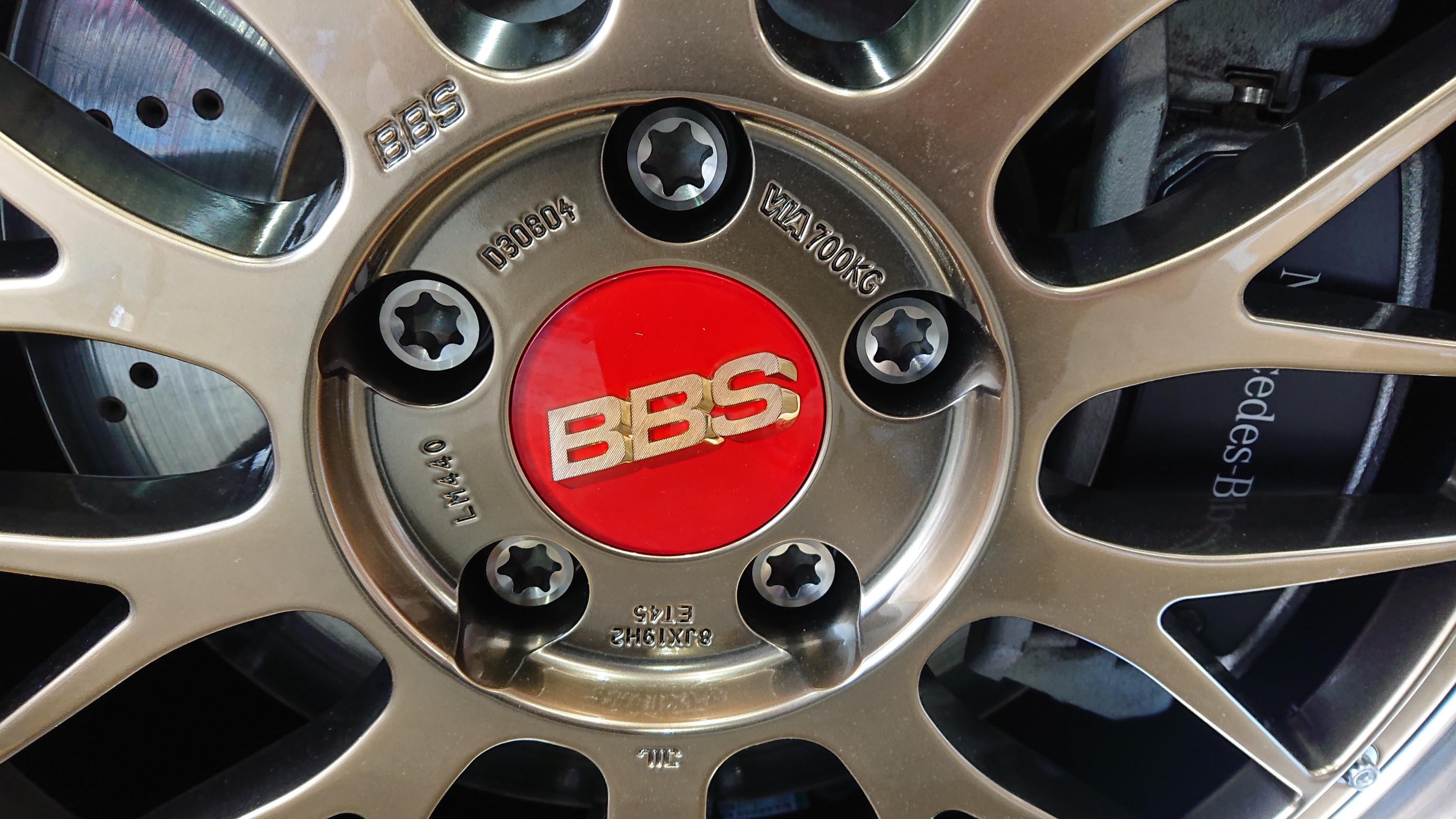 BBS LM 期間限定モデル ダイヤモンドゴールド × BKBDリム