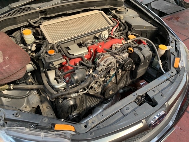 ◇SUBARU IMPREZA WRX STI [GRB] タイミングベルト交換・クーラー