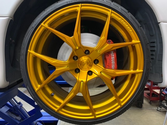 ◇MITSUBISHI GTO [Z16A] DIXCEL ブレーキパッド&ローター取付