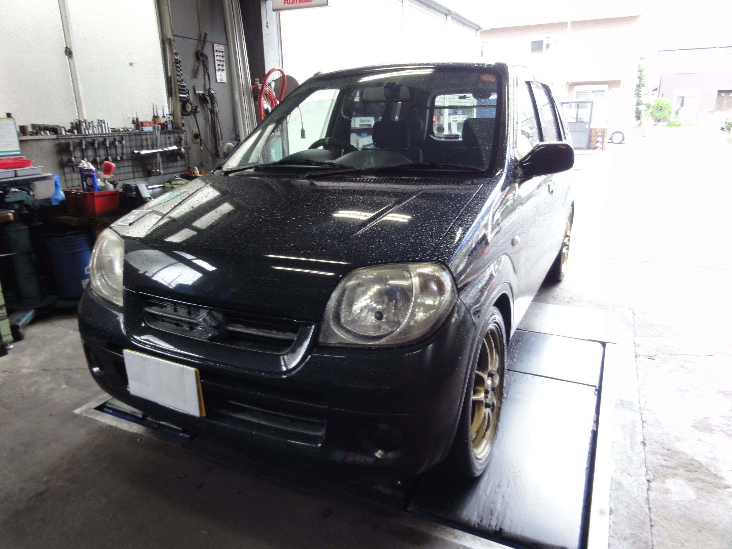Kei（HN22S）ハイスパークイグニッションコイル＆NGK製スパークプラグ