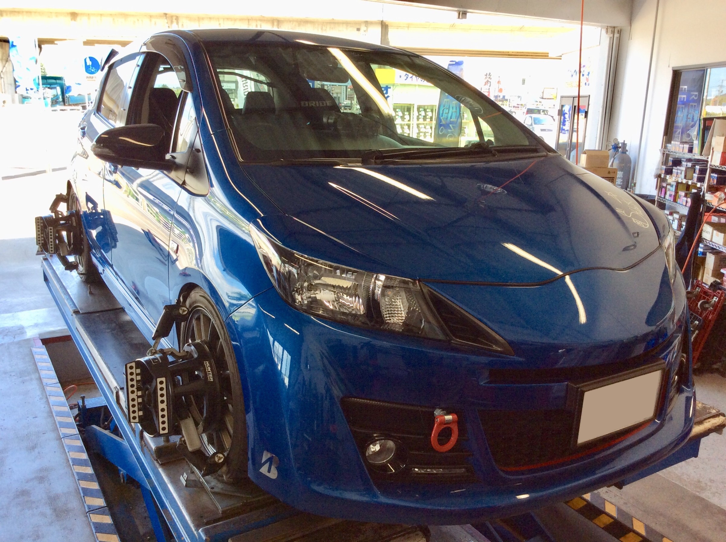 ヴィッツRS NCP131 車高調取り付けます！ | トヨタ ヴィッツRS G's