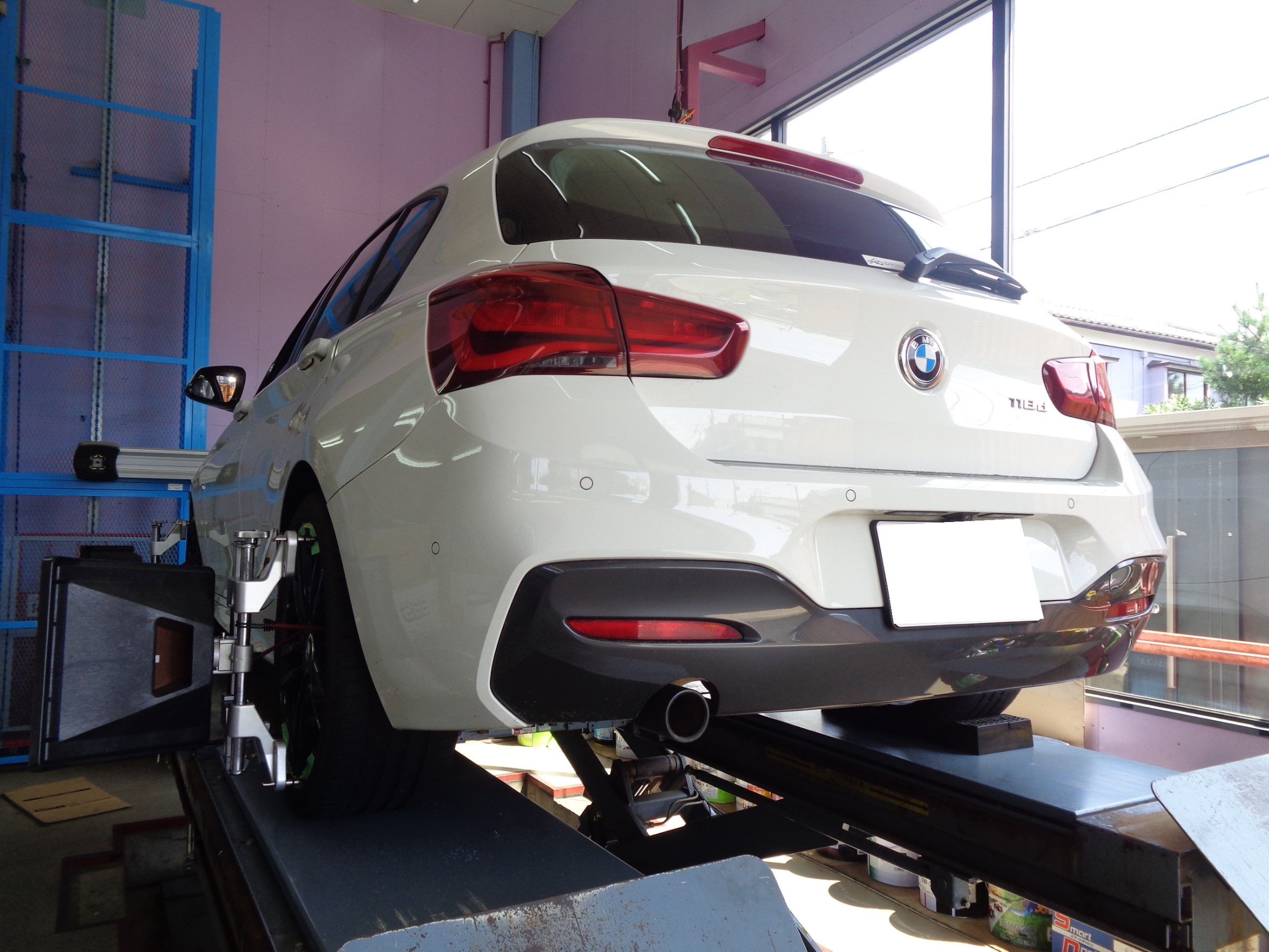 BMW 3シリーズ F30にKW ストリートコンフォート車高調取付&4輪 BMW 3シリーズ F30にKW ストリートコンフォート車高調取付&4輪