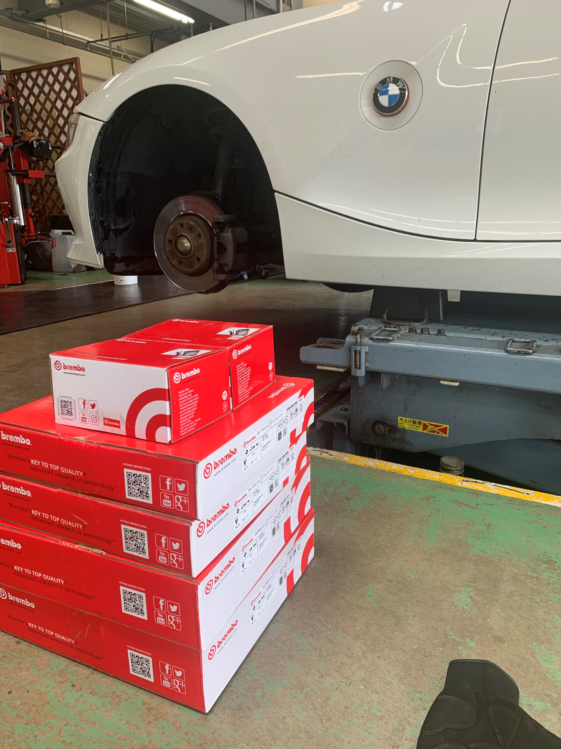 BMW Z4 E85にブレンボ（brembo）ブレーキローター＆パッド装着！ | BMW