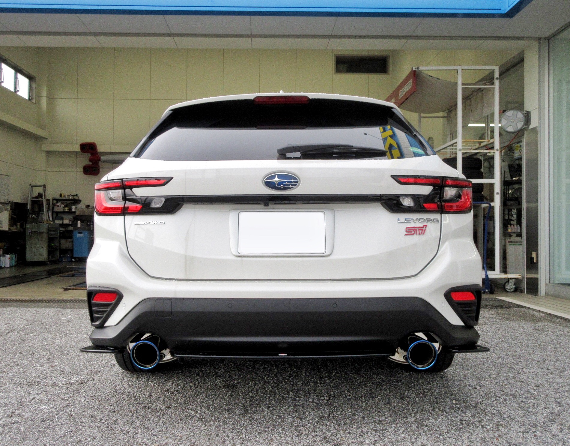 新車外し レヴォーグSTI 純正 マフラー VN5 1.8 新型VN5レヴォーグ マフラー交換 - ZEROMAX