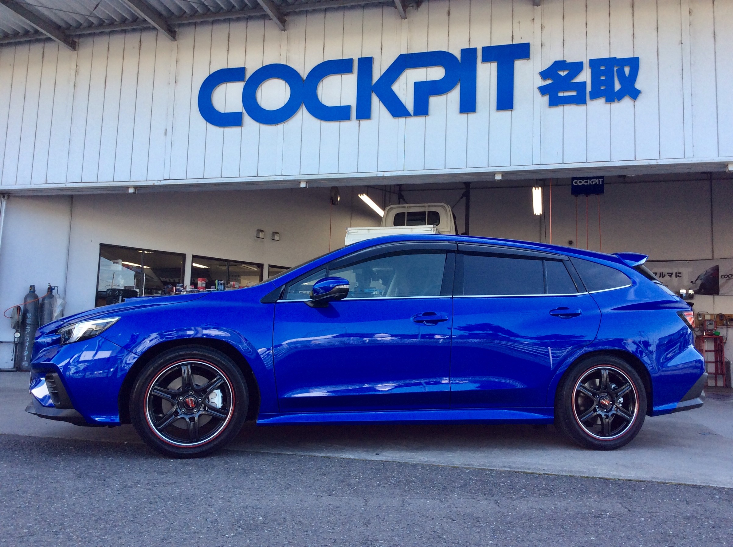 レヴォーグのSTIスポーツホイール登場✨ 2023年製 新車外し】スバル VN レヴォーグ STI スポーツ 純正