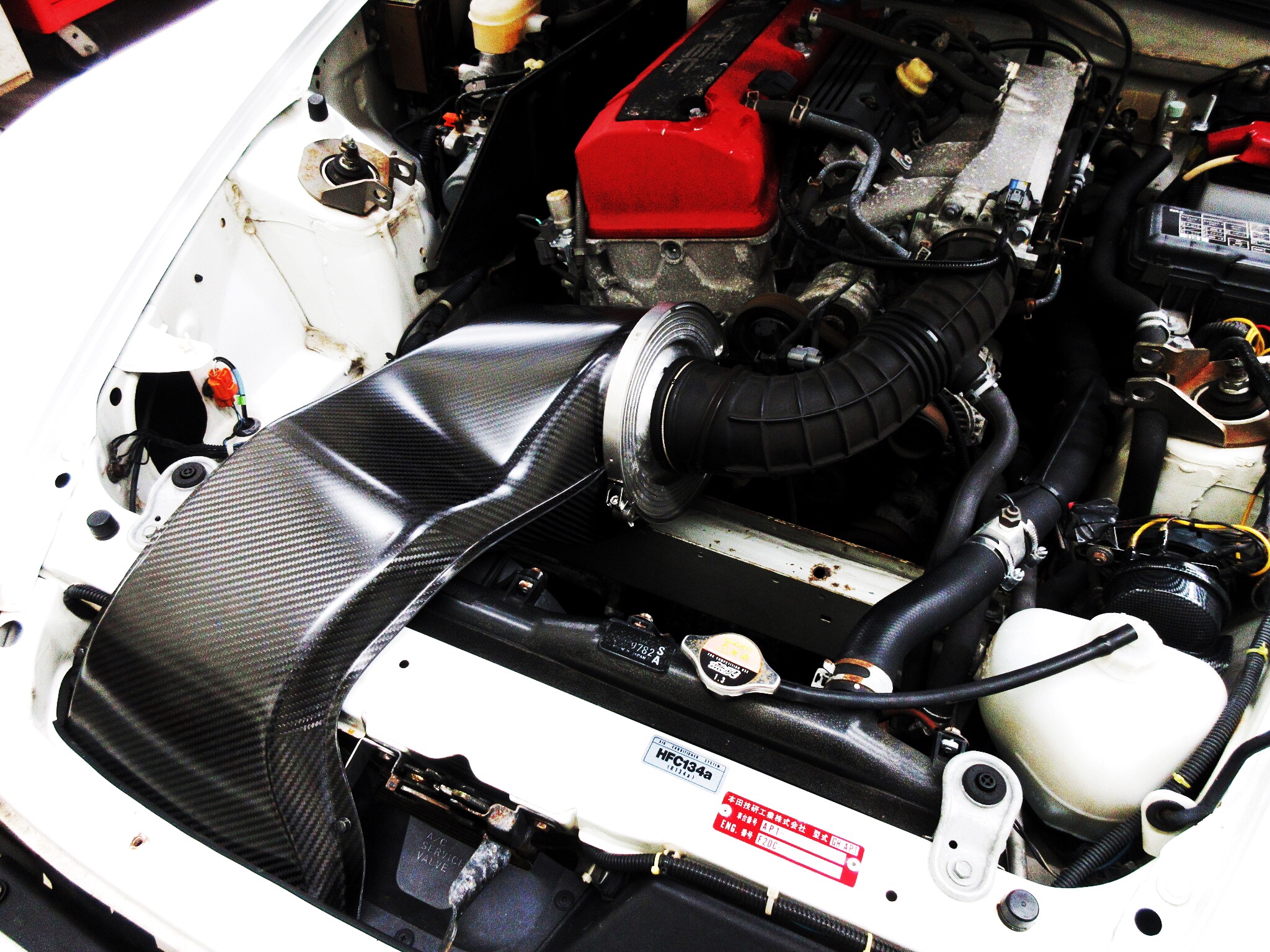 もはや定番パーツですが このチョイスに間違い無し ホンダ S00 Ap1 に 無限 ハイパフォーマンスエアクリーナー ボックス の取り付け ホンダ S00 店長アサコのブログ コクピット 55 車のカスタマイズにかかわるスタッフより