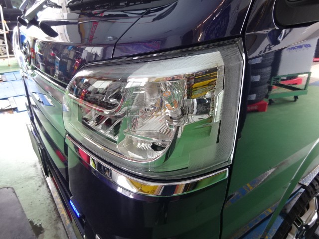 ハイゼットジャンボ 純正LEDヘッドライトへ交換！ | ダイハツ