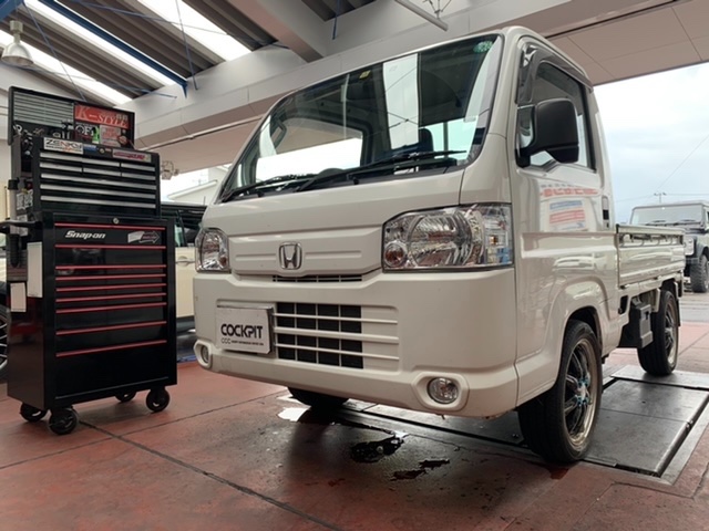 ◇HONDA ACTY TRUCK [HA9] Yupiteru Super Cat LS710 ドライブ