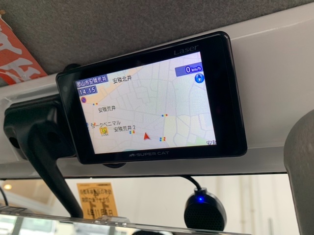 ◇HONDA ACTY TRUCK [HA9] Yupiteru Super Cat LS710 ドライブ