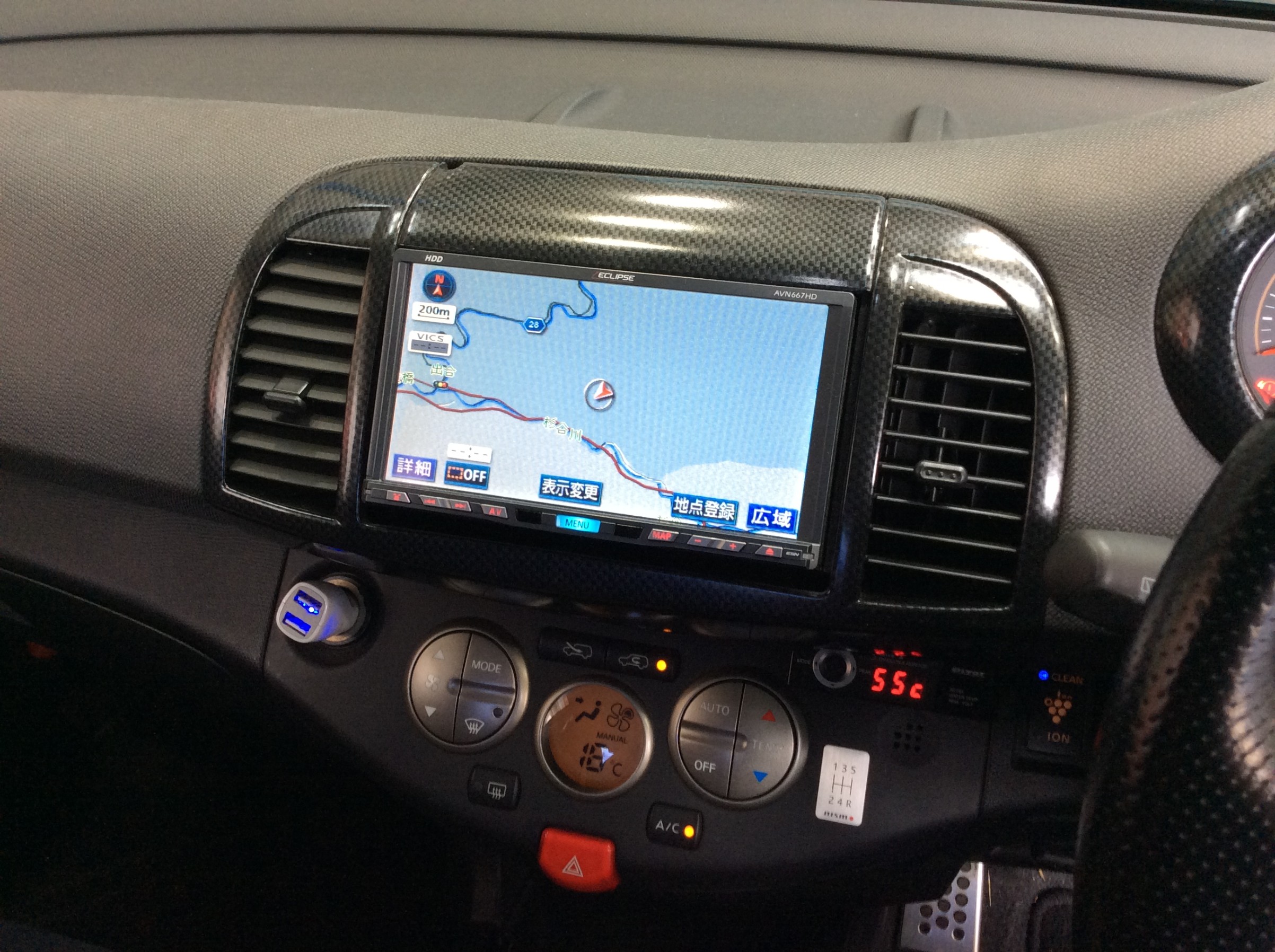 買い換えました | 日産 マーチ AV・カーナビ・ドライブレコーダー・ETC