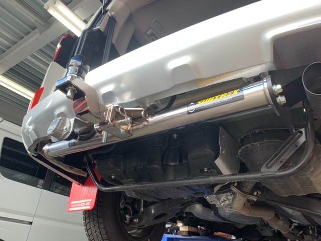 デリカ　ヒッチメンバー ◇MITSUBISHI DELICA D:5 [CV1W] SUNTREX ヒッチメンバー取付