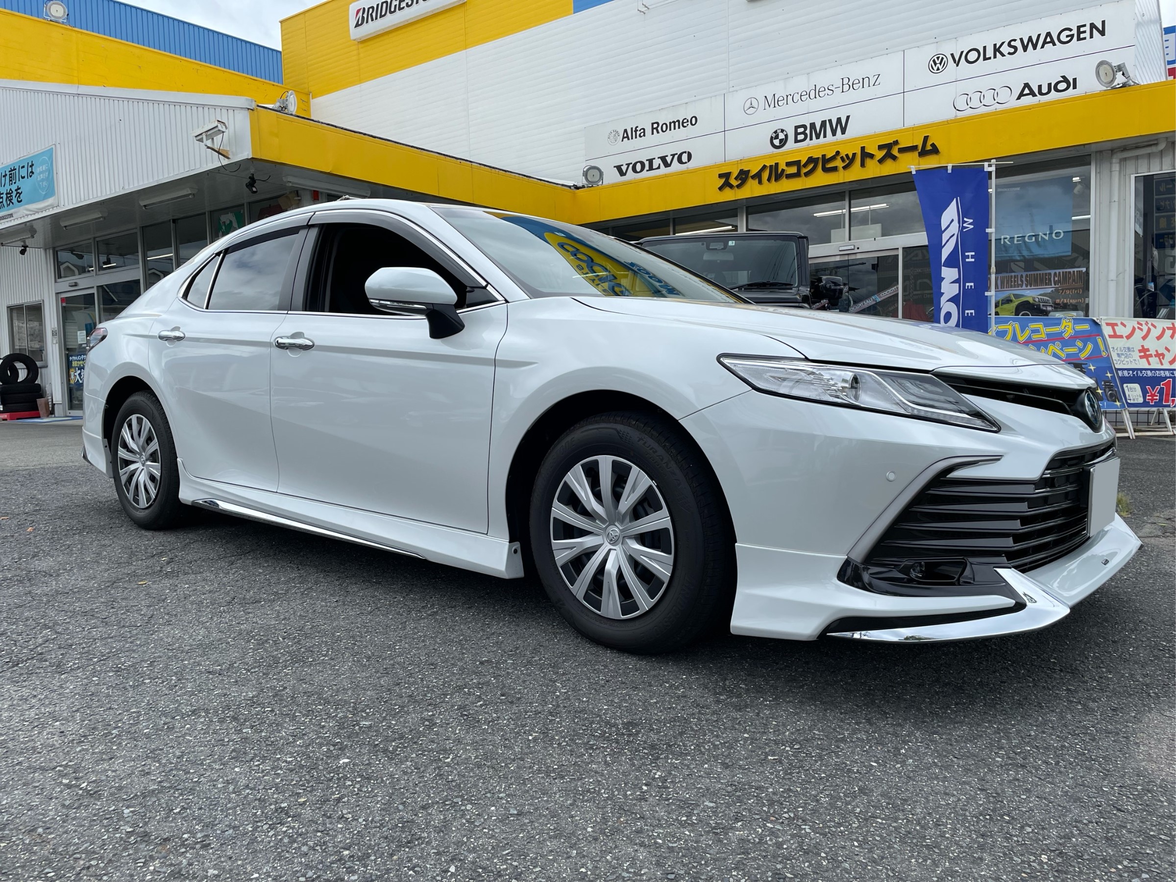 トヨタ カムリ 新作ホイール Kranze Zildawn装着 トヨタ カムリ ホイール タイヤ タイヤ ホイール交換 スタッフ日記 スタイルコクピット ズーム 車のカスタマイズにかかわるスタッフより