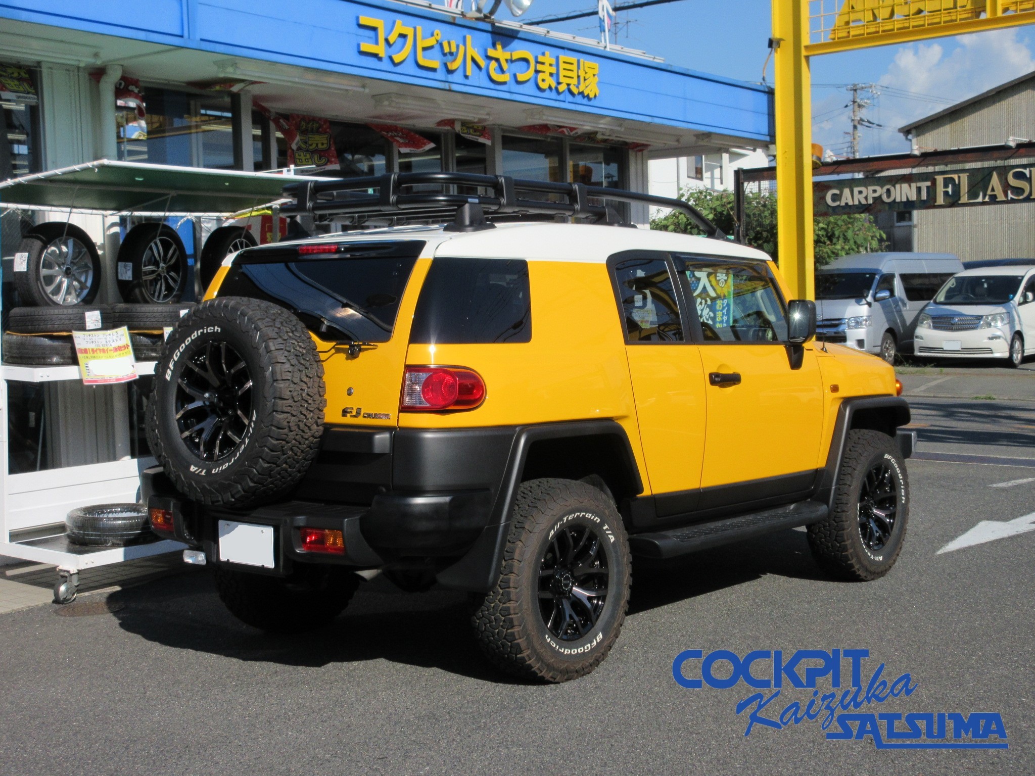 紺×赤 FJクルーザー ルーフラック - 通販 - www.stekautomotive.com