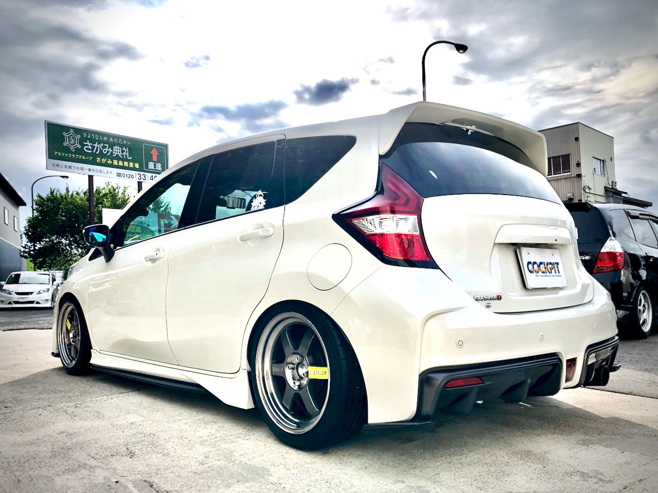 E12改 NISSAN NOTE NISMO S ✖ RAYS VOLK RACING TE37VSL 2021