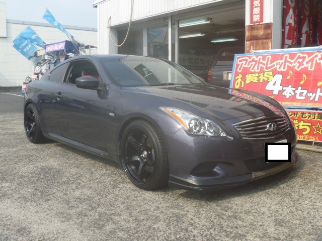 CKV36にAragosta取付＋スーパーアライメント施工☆ | 日産