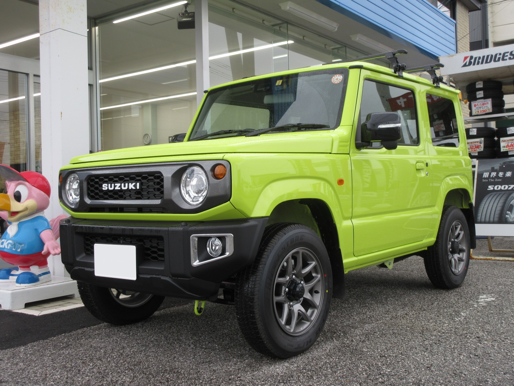 ジムニー納車直後カスタマイズセット