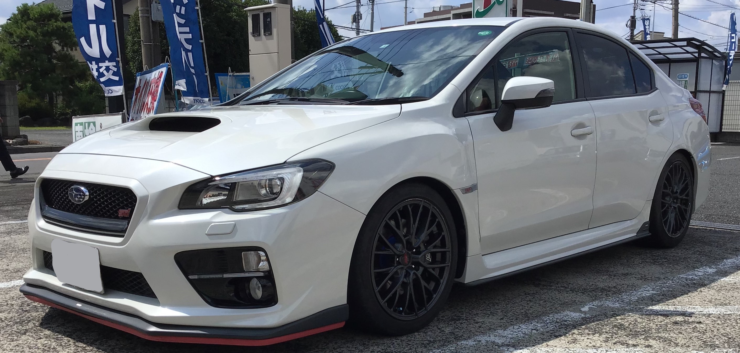 青いTE37！？ | スバル WRX STI ホイール タイヤ > タイヤ