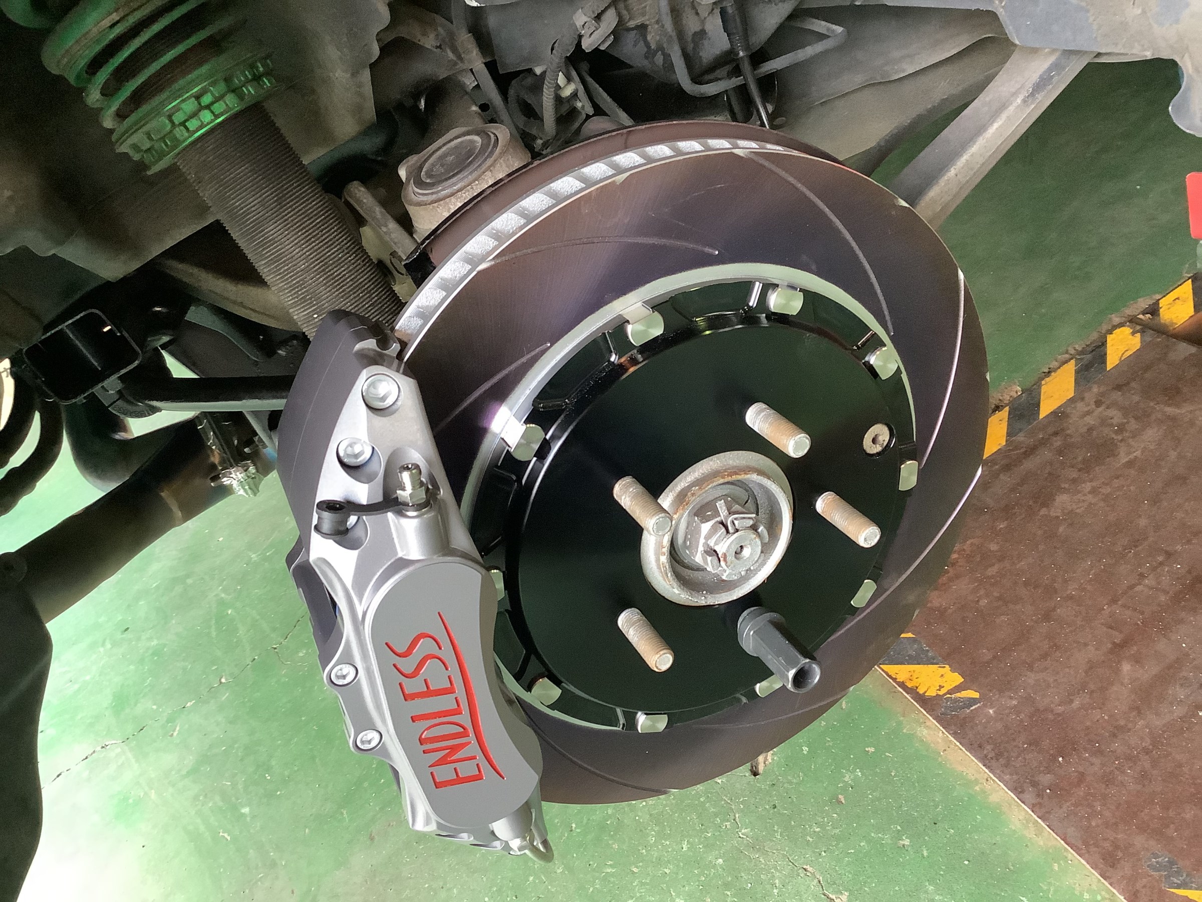 ☆エボX ＋ エンドレス ブレーキキット Racing6☆後編☆ 三菱 ランサーエボリューションX 足まわり（サスペンション・ブレーキ