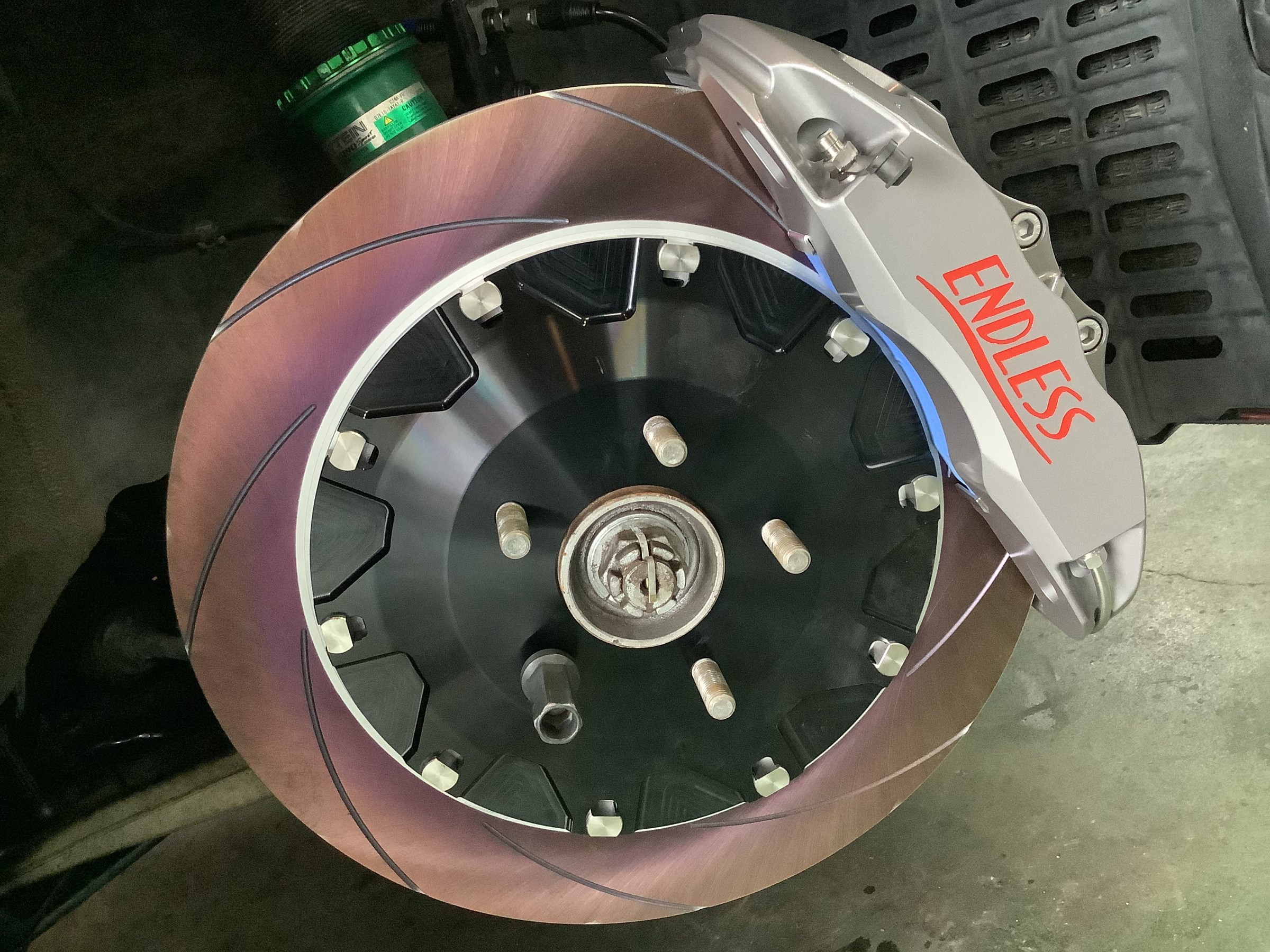 ☆エボX ＋ エンドレス ブレーキキット Racing6☆後編☆ 三菱 ランサーエボリューションX 足まわり（サスペンション・ブレーキ