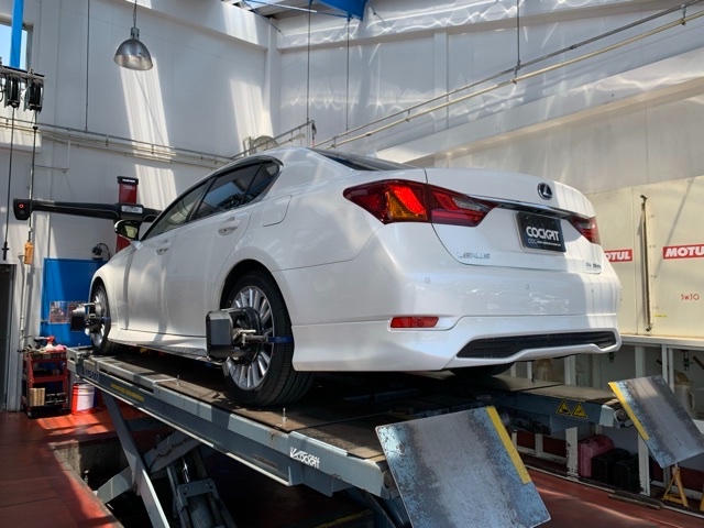 ◇LEXUS GS350 [GWL10] 4輪アライメント測定&調整◇ | レクサス GS 足