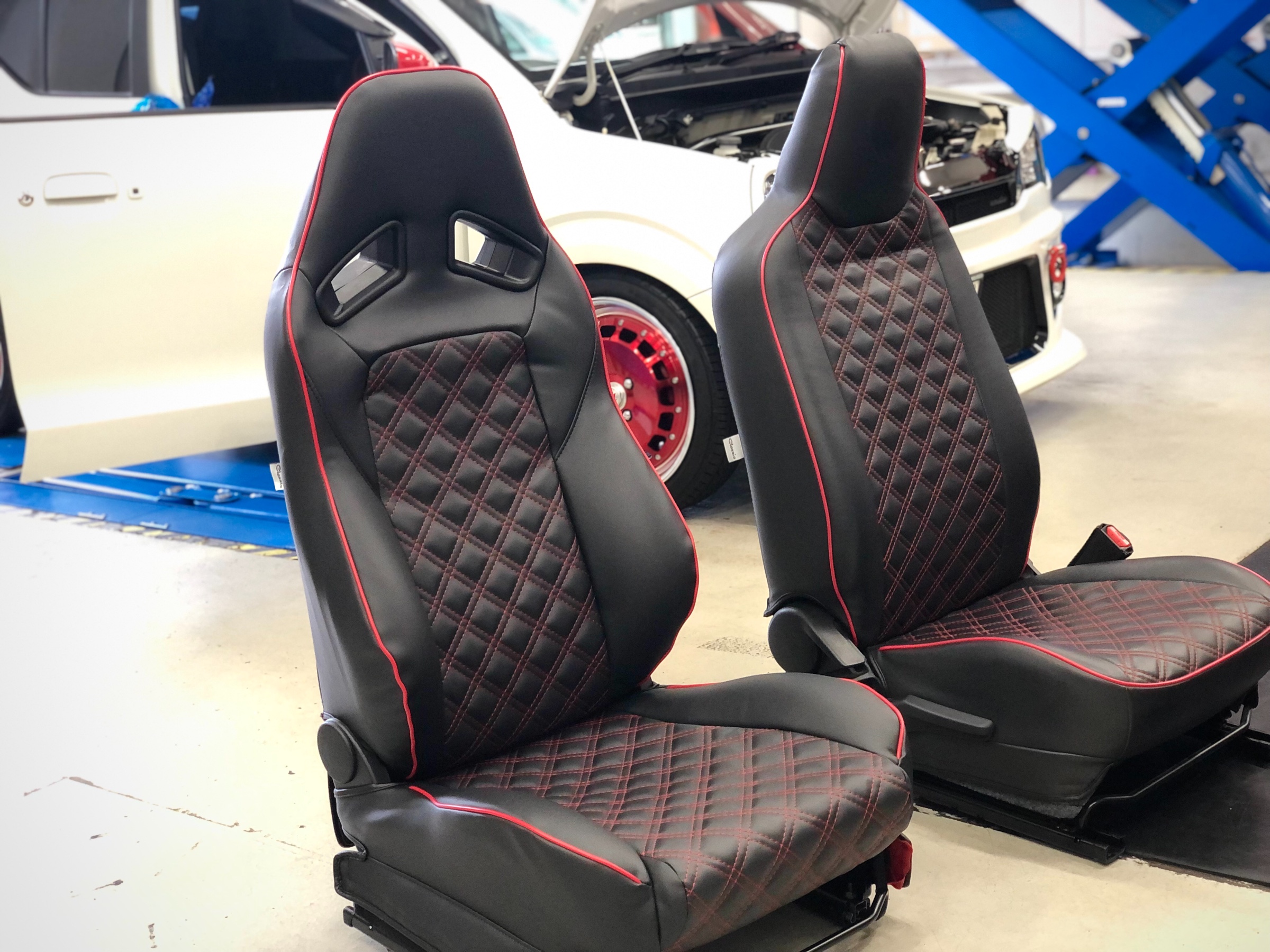 アルトターボRS 純正レカロ装着❗️ | スタッフ日記  