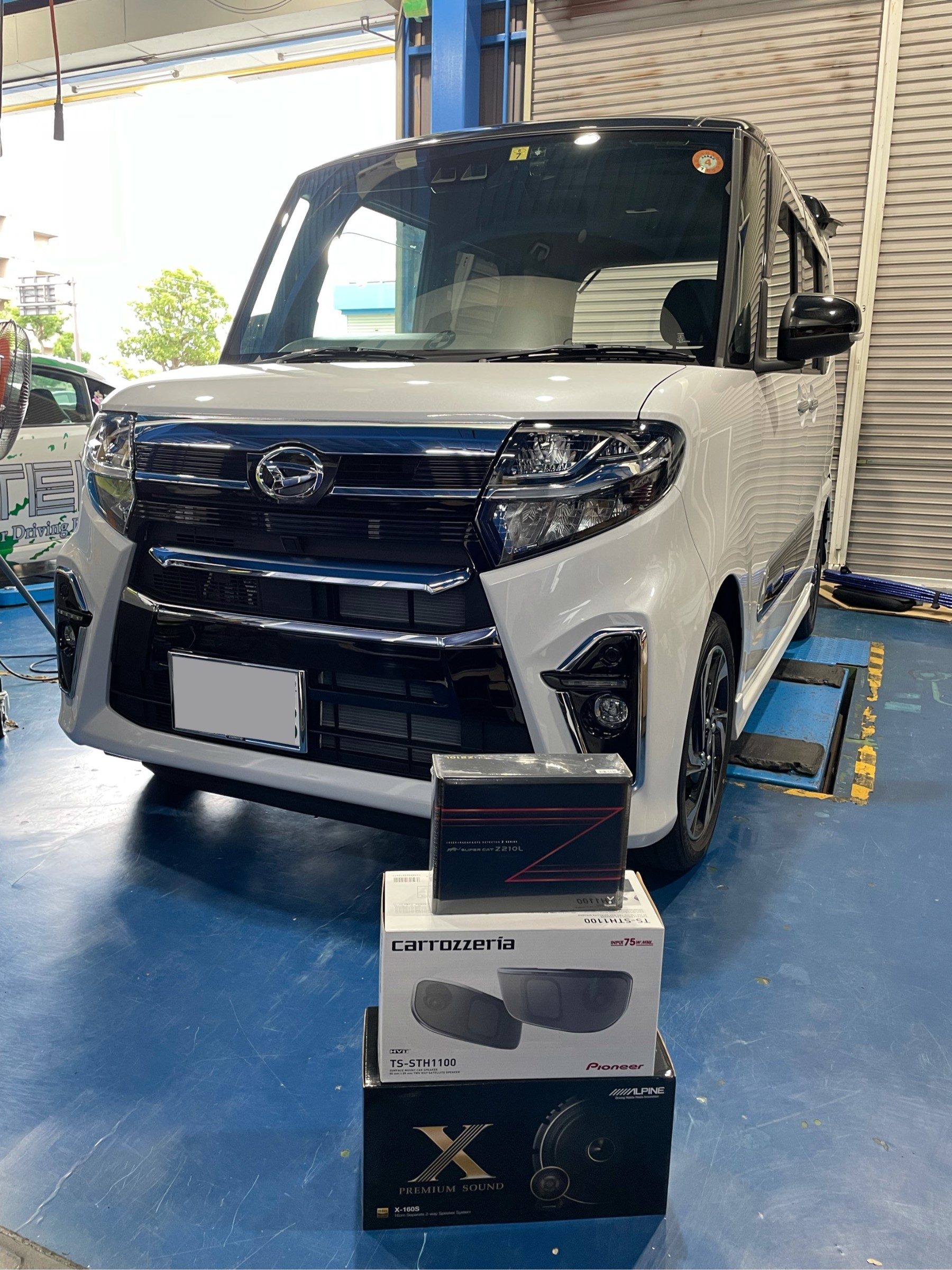 ☆ダイハツ 新型タント オーディオ レーダー取り付け☆ | ダイハツ