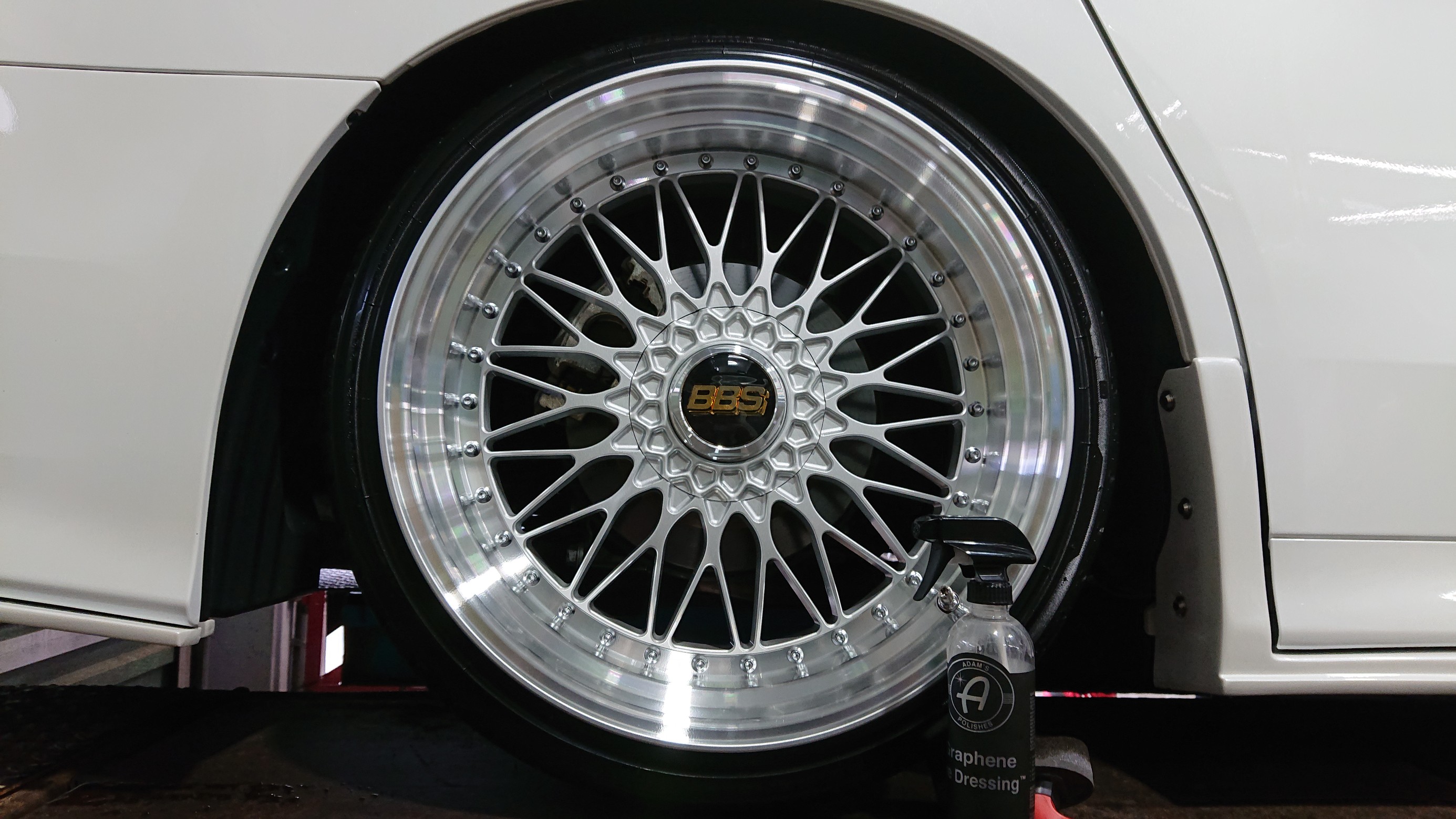 BBS SUPER-RS & サンダーボルト ジャパン 鍛造チタニウム の装着 BBS SUPER-RS & サンダーボルト ジャパン 鍛造チタニウム の装着