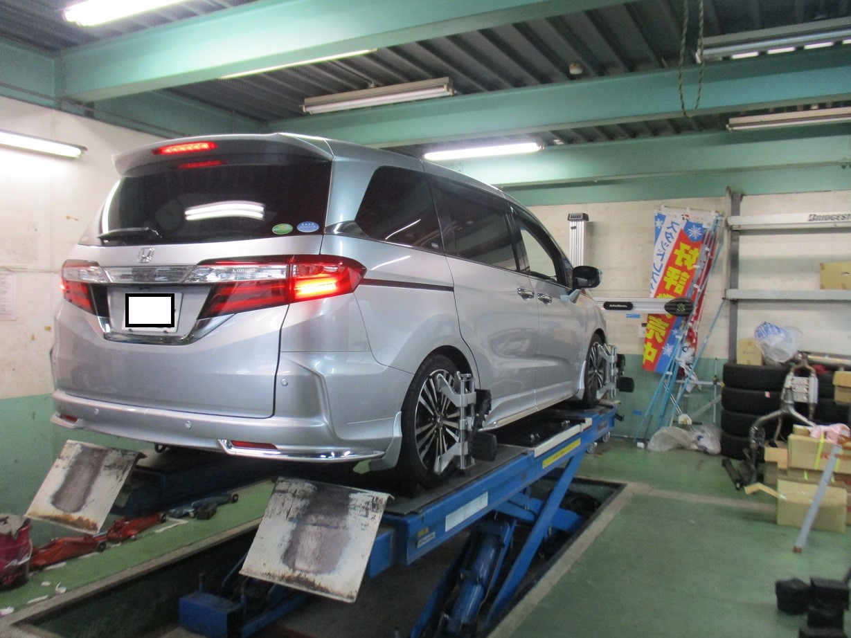乗り心地改善欲求！！ | ホンダ オデッセイ 足まわり（サスペンション