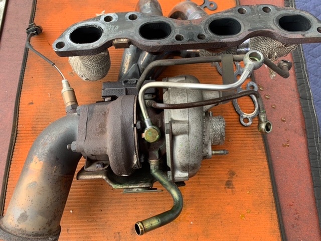 オータムセール 【値下げ】S14純正タービン ステンメッシュホース等