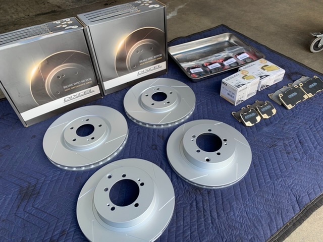 ◇MITSUBISHI LANCER EVOLUTION Ⅶ [CT9A] DIXCEL  ブレーキパッドローター交換・bremboキャリパーO/Hシール交換・ENDLESS S-Four ブレーキフルード交換◇ | 三菱  ランサーエボリューション 足まわり（サスペンション・ブレーキ） 足まわり（サスペンション・ブレーキ ...