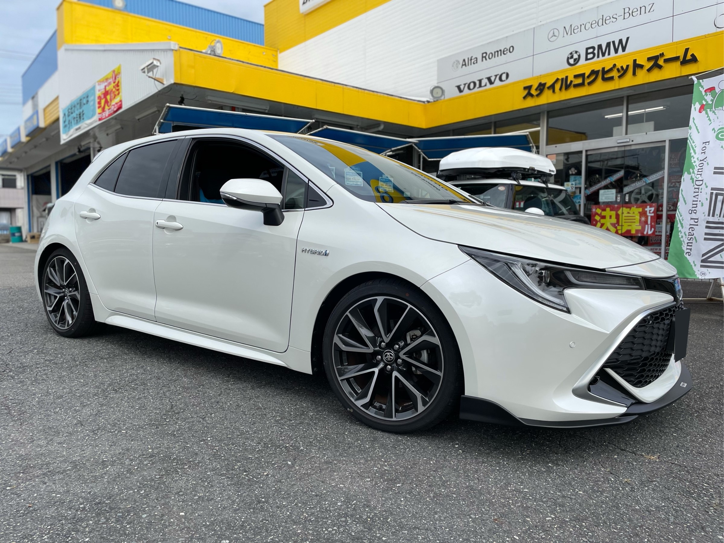 ☆トヨタ カローラスポーツをテイン フレックスZでカッコよく