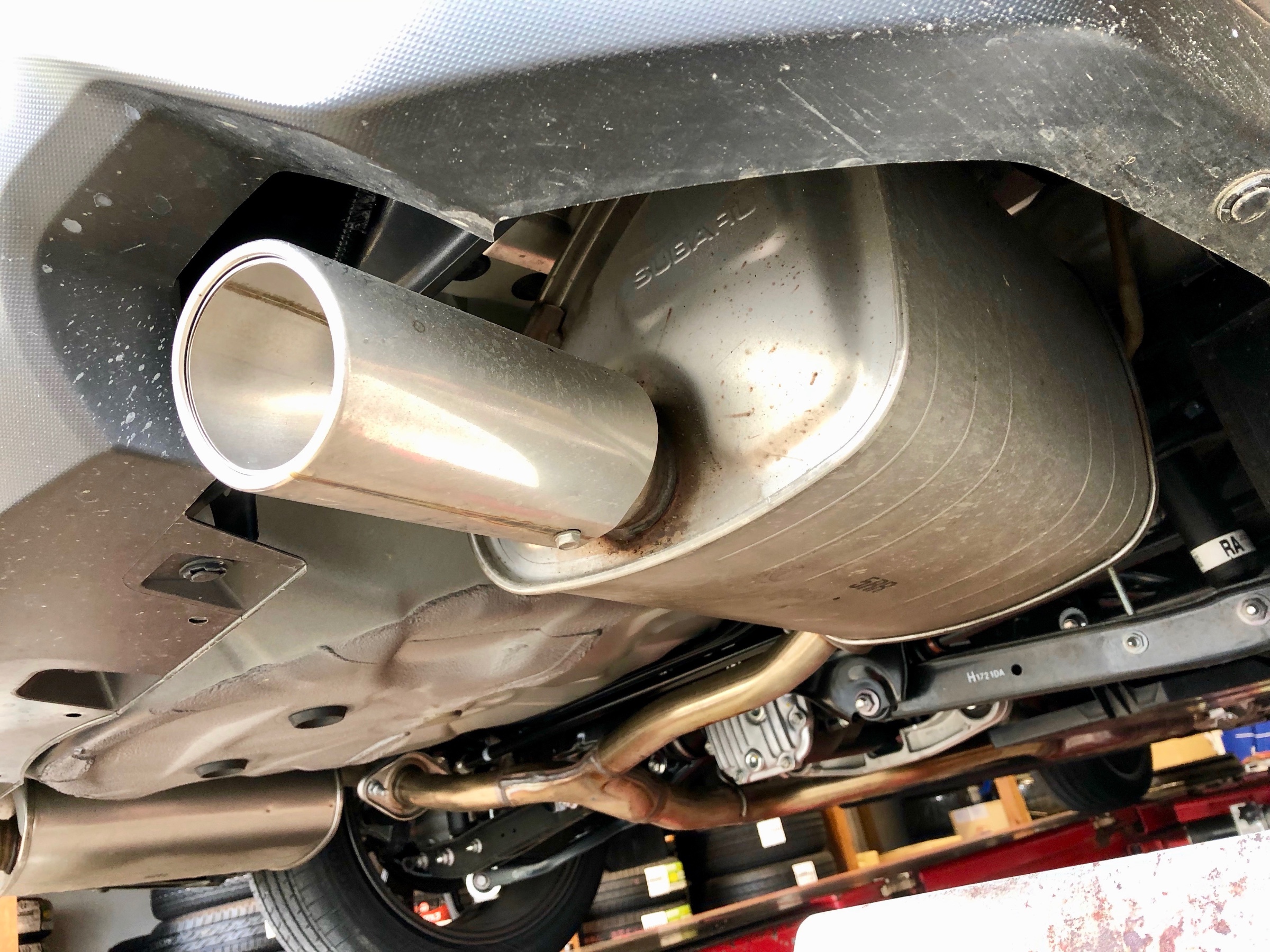 VN5 SUBARU LEVORG ✖ GANADOR Vertex Sports MUFFLER | スバル