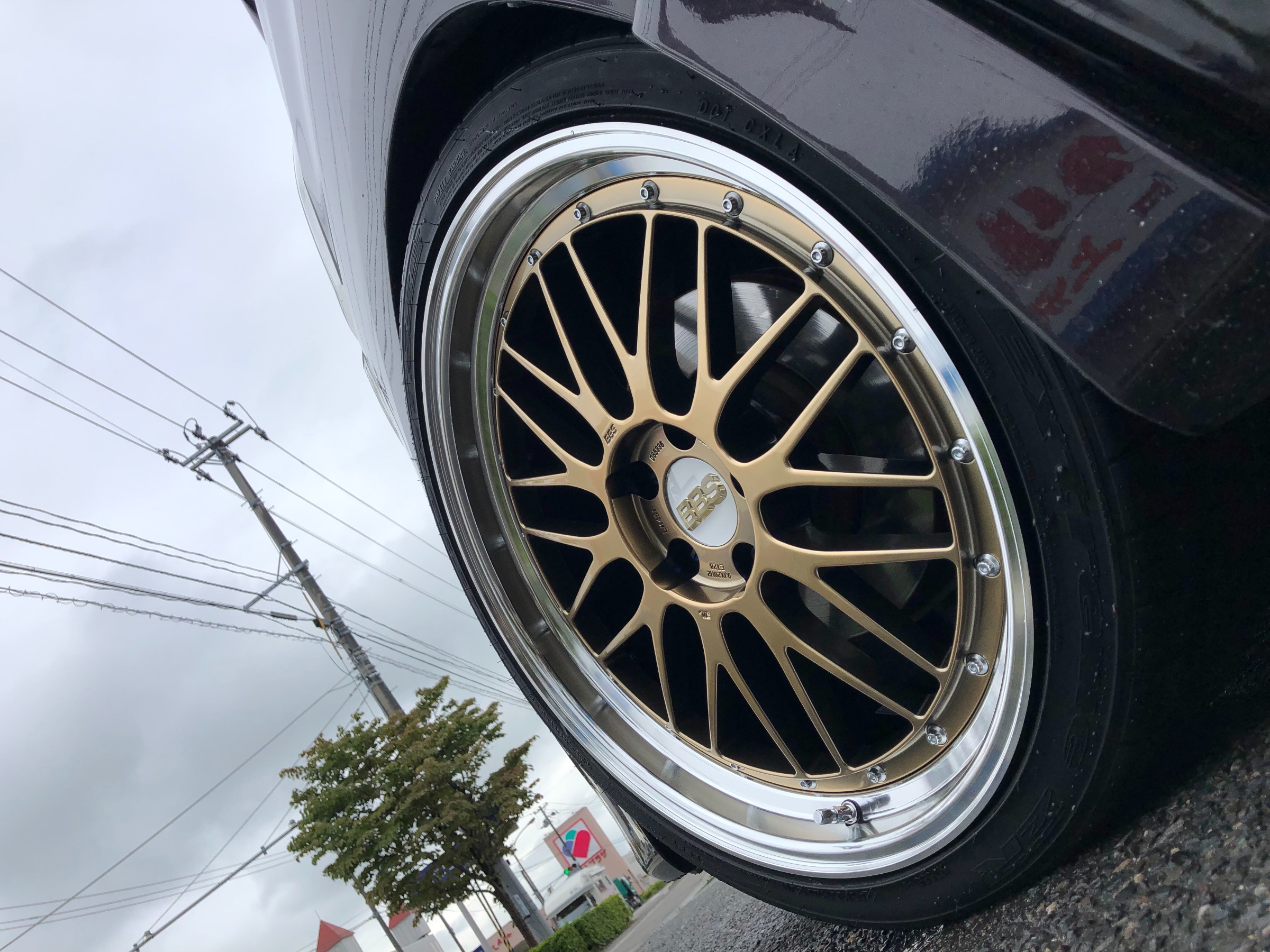 BBS LM ダイヤモンドゴールド × ブラックブライトダイヤカット BBS LM ダイヤモンドゴールド × ブラックブライトダイヤカット