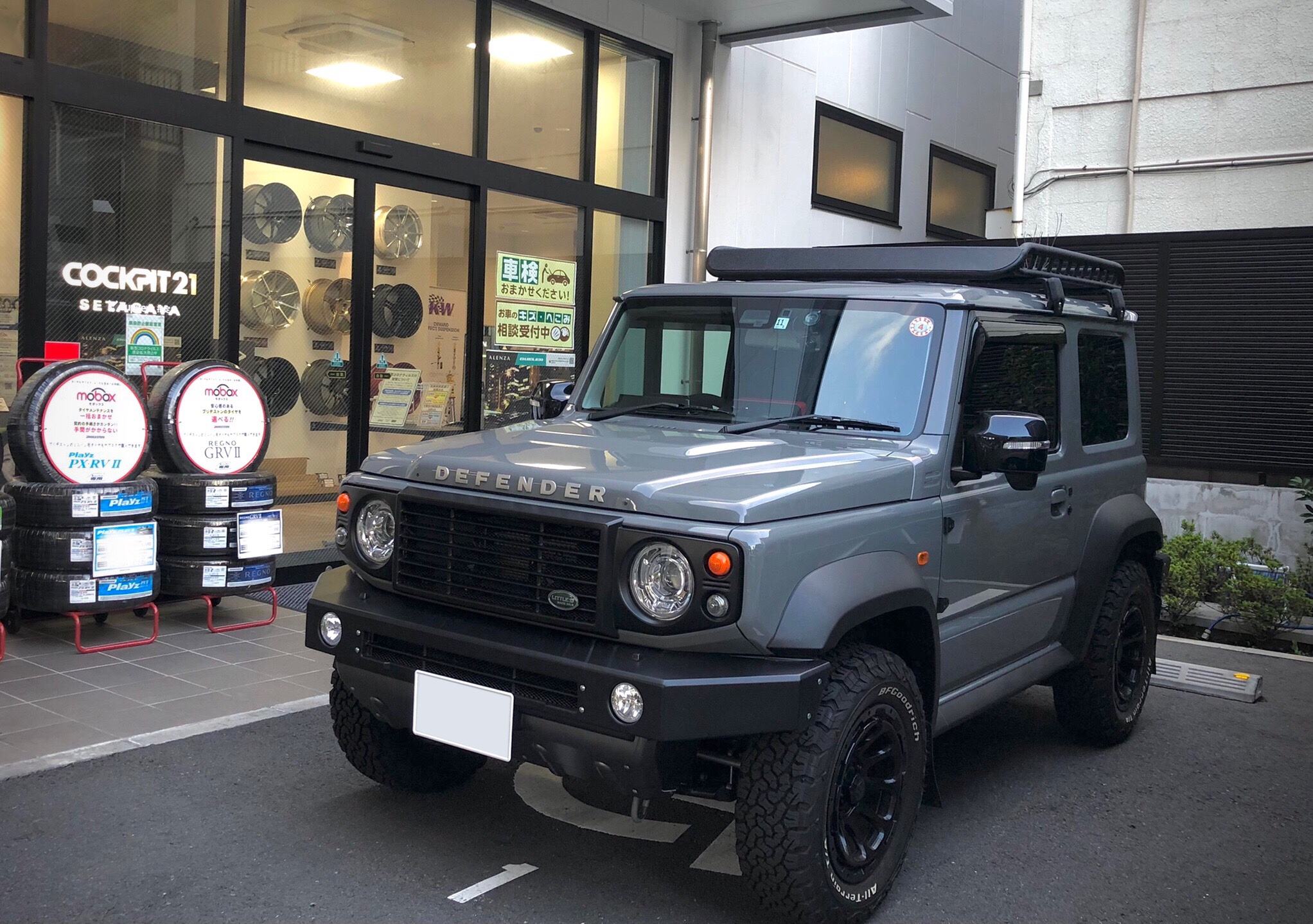 ジムニーシエラ（JB74） ルーフラック取付❗️ | 取り付け事例