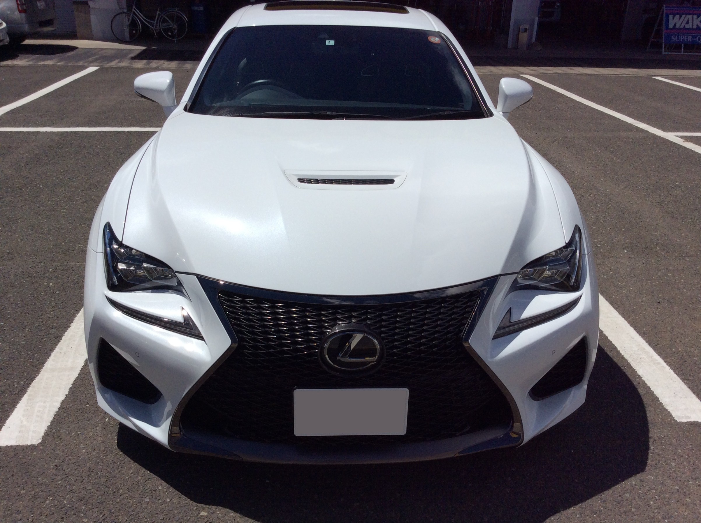 レクサス RC F USC10 車高調＆ホイール取り付けます
