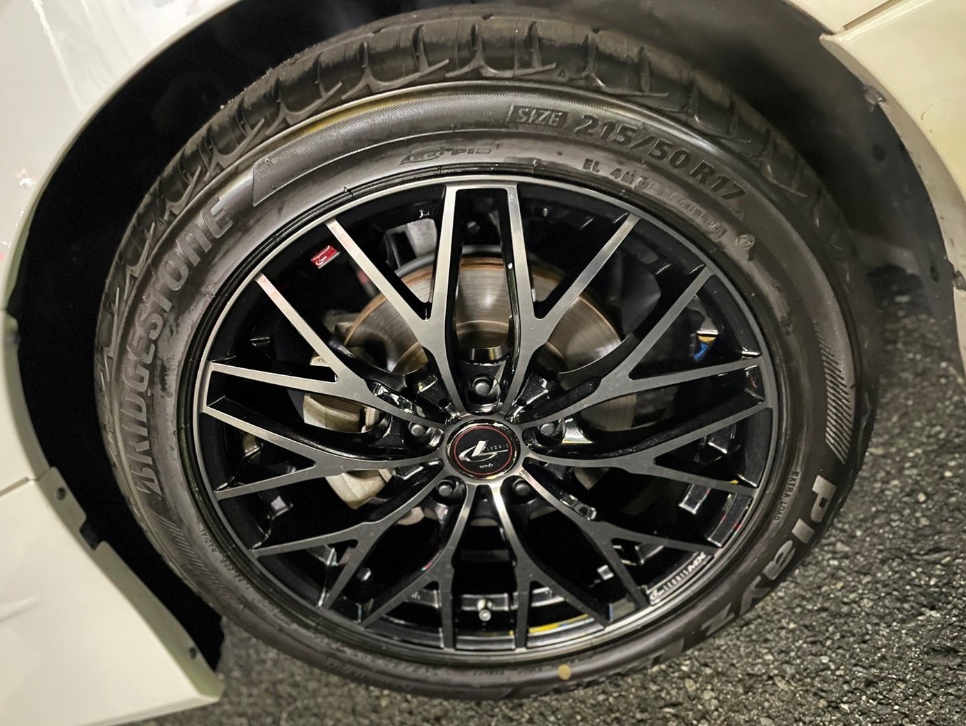 ☆ウェッズ レオニスMX ホイールセット取り付け 【VOXY